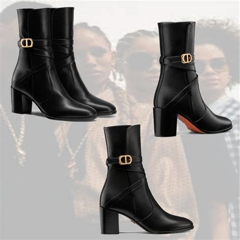 buckled dior combat boots|Dior empreinte ankle boot.